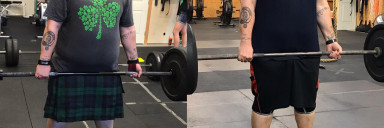 6 foot Male Progress Pics of 75 lbs Fat Loss 393 lbs to 318 lbs