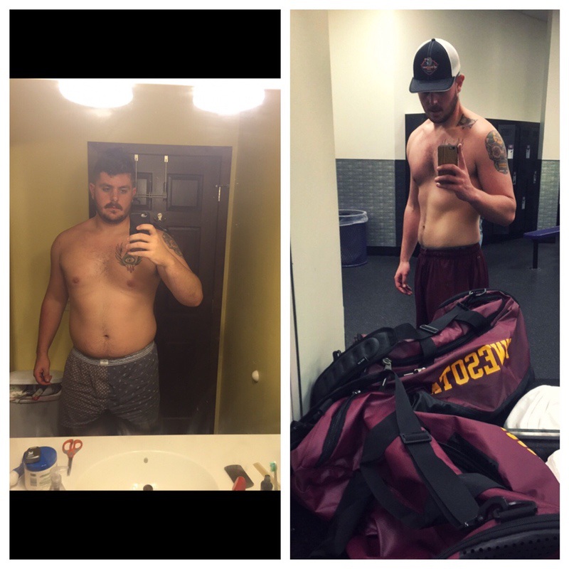 6'6 Male 64 lbs Weight Loss 308 lbs to 244 lbs