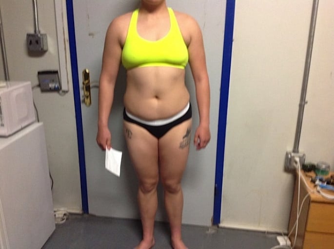 Female at 24 Years Old and 5'7 Sees No Change in Weight After 185 Pound Starting Point