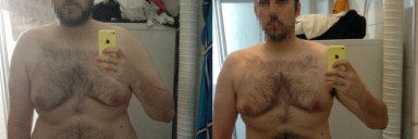 40 lbs Weight Loss 6 feet 5 Male 280 lbs to 240 lbs