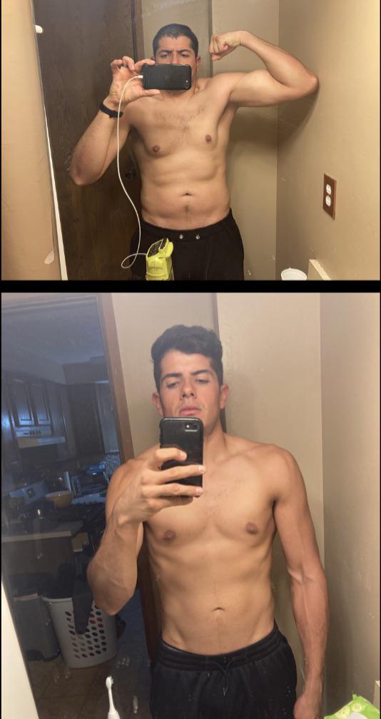 50 lbs Fat Loss 5'11 Male 235 lbs to 185 lbs