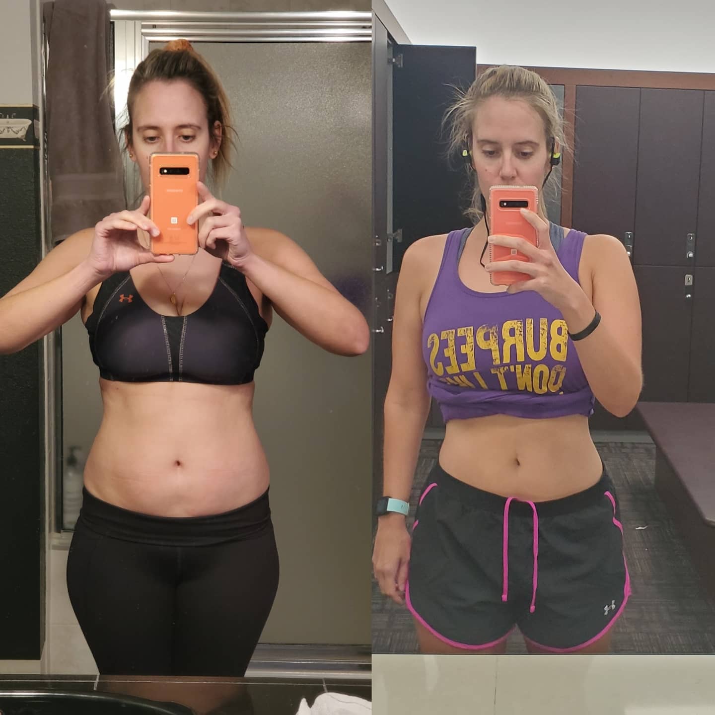 5 feet 8 Female 13 lbs Fat Loss 155 lbs to 142 lbs