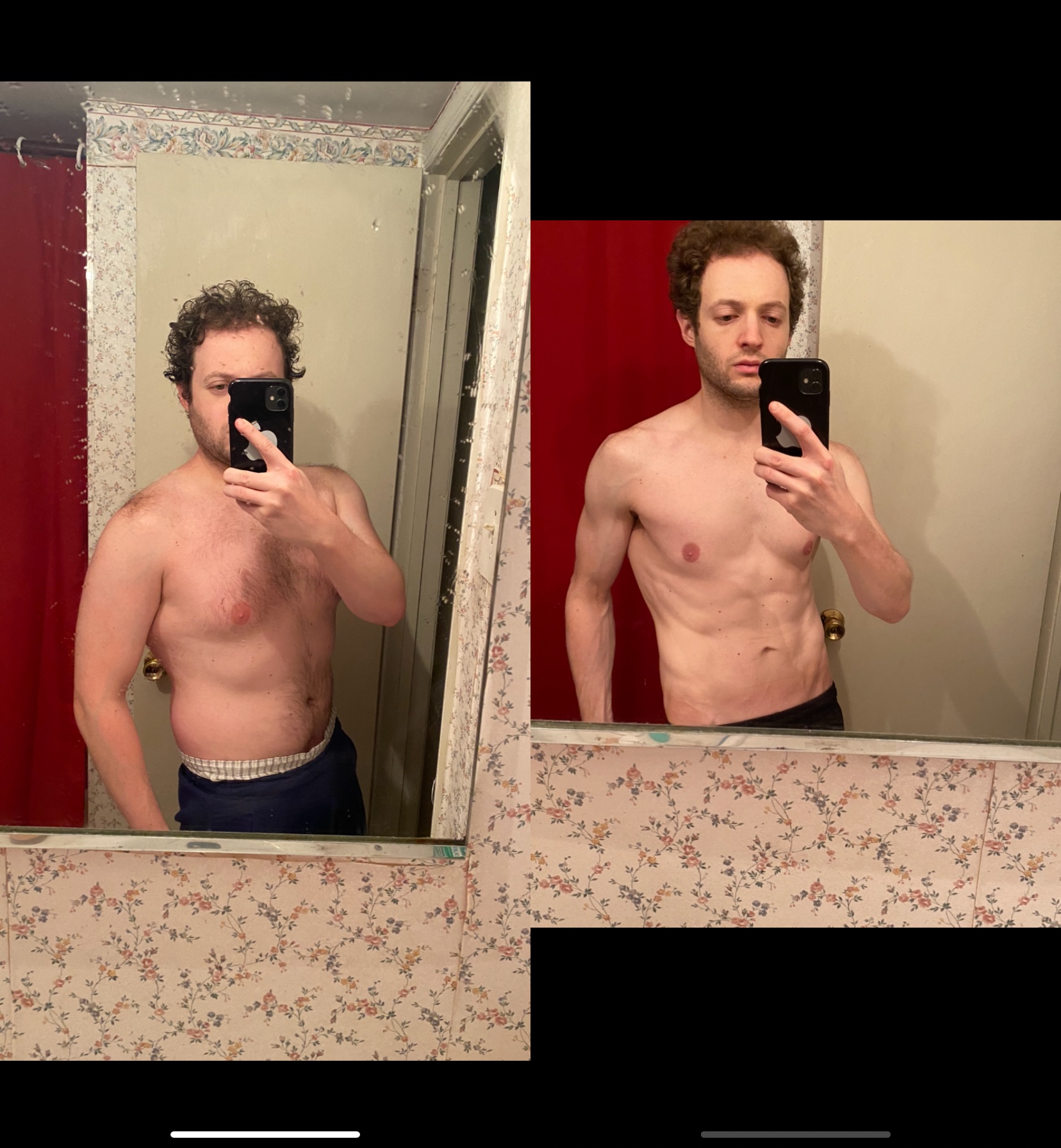 5 feet 8 Male Progress Pics of 44 lbs Weight Loss 192 lbs to 148 lbs