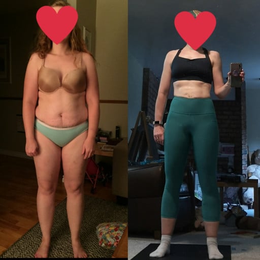 F/33/5'4" [170lbs > 135lbs = 35lbs] (2 years) Today marks two years of daily exercise. I'm so proud and thankful! (NSFW)
