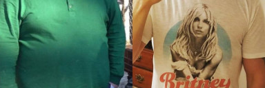 6 foot Male 170 lbs Weight Loss Before and After 360 lbs to 190 lbs
