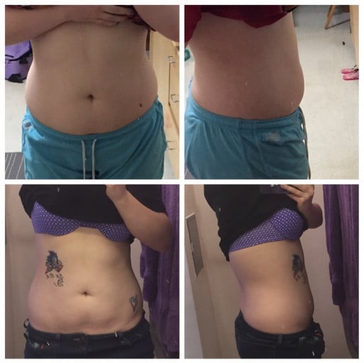 One Year Progress: F/20/5'8.5'' Loses 11Lbs and Feels Stronger a Journey to Healthier Living