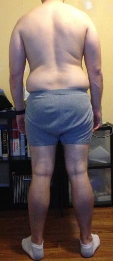 A picture of a 5'7" male showing a snapshot of 185 pounds at a height of 5'7