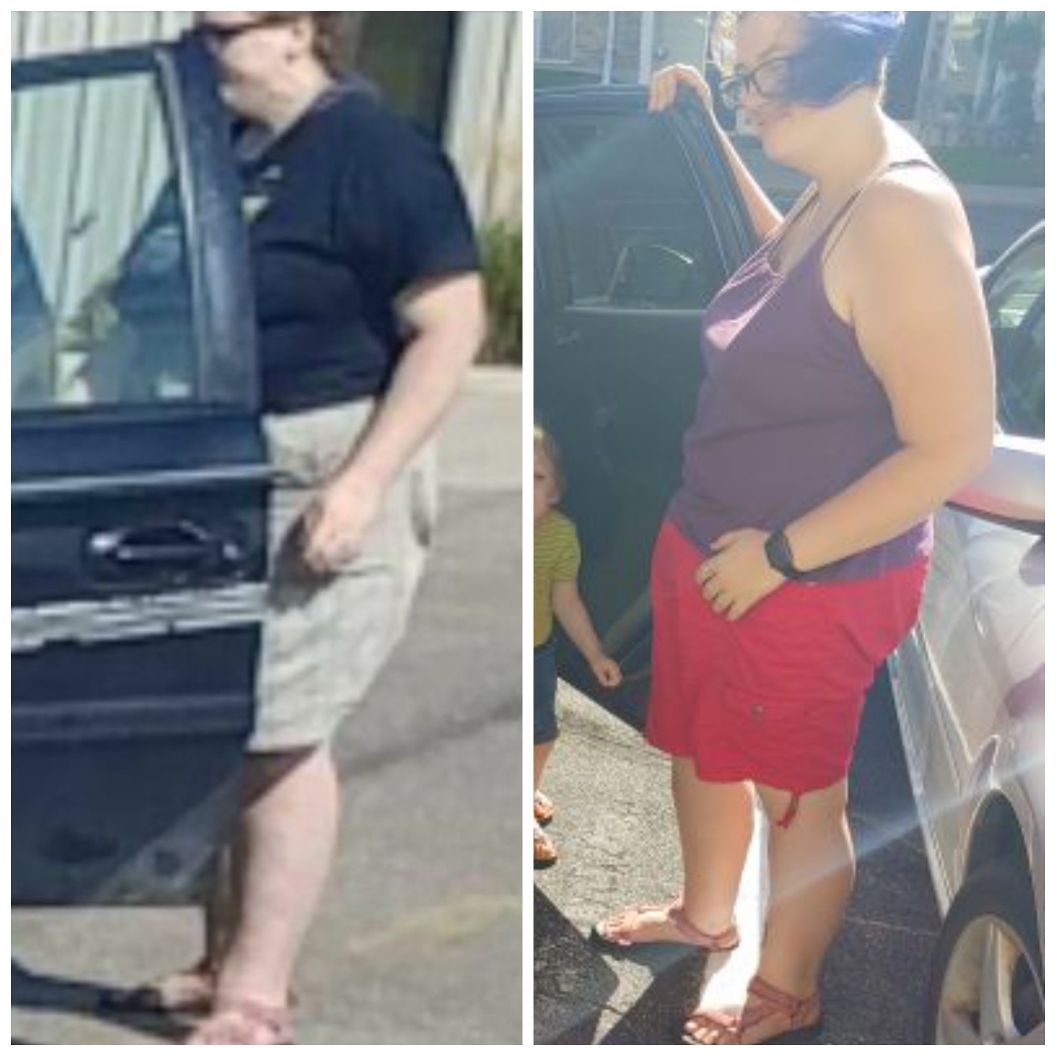 60 lbs Weight Loss Before and After 5 foot 8 Female 290 lbs to 230 lbs