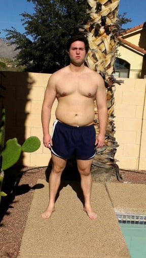 Progress Pics of 51 lbs Fat Loss 6 foot Male 295 lbs to 244 lbs