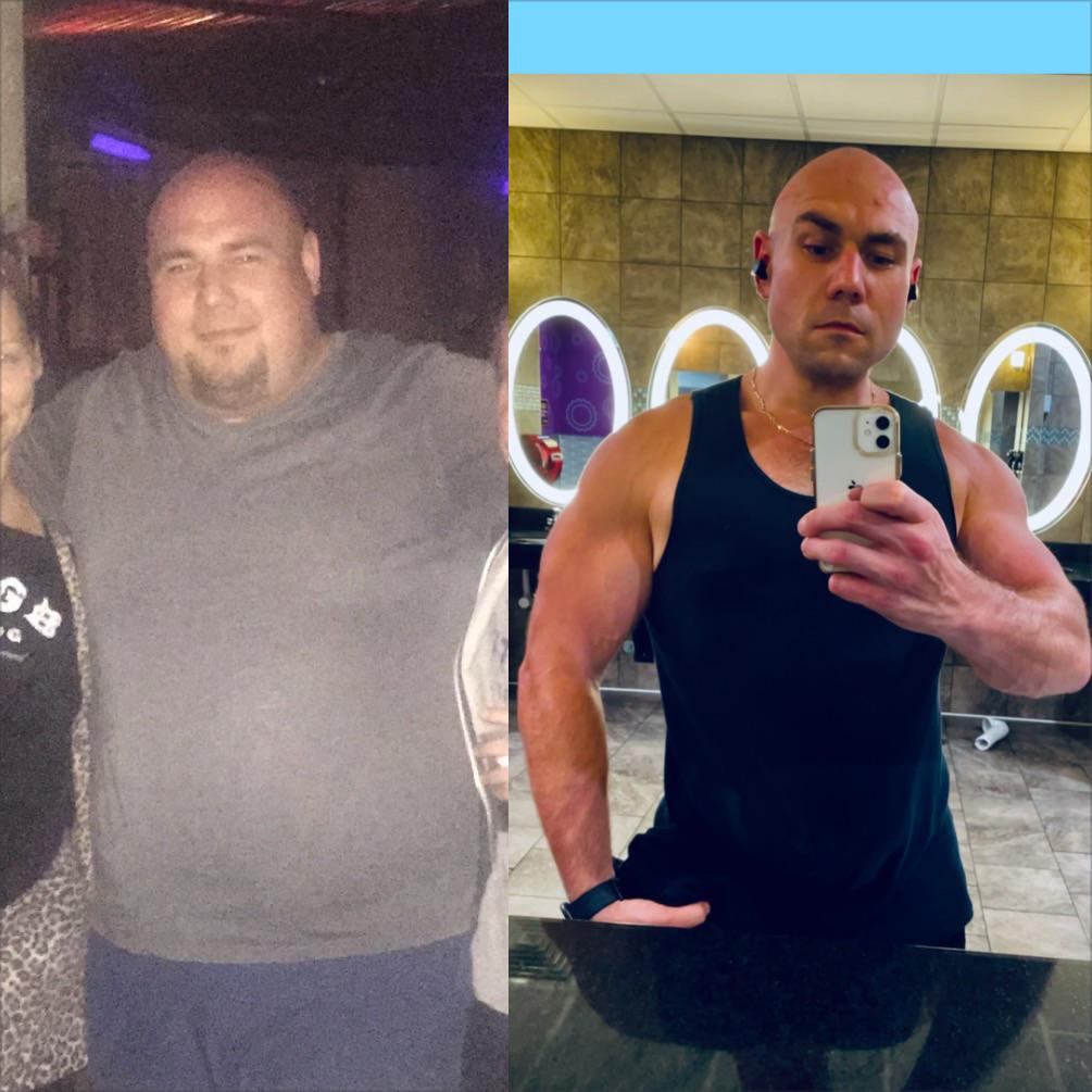 5'10 Male 170 lbs Weight Loss 370 lbs to 200 lbs