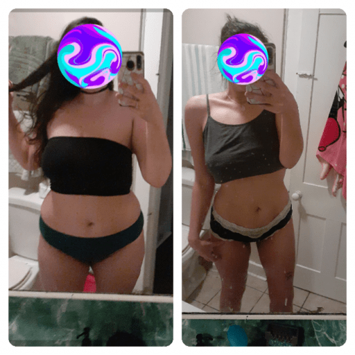 5 foot 7 Female 70 lbs Weight Loss 220 lbs to 150 lbs