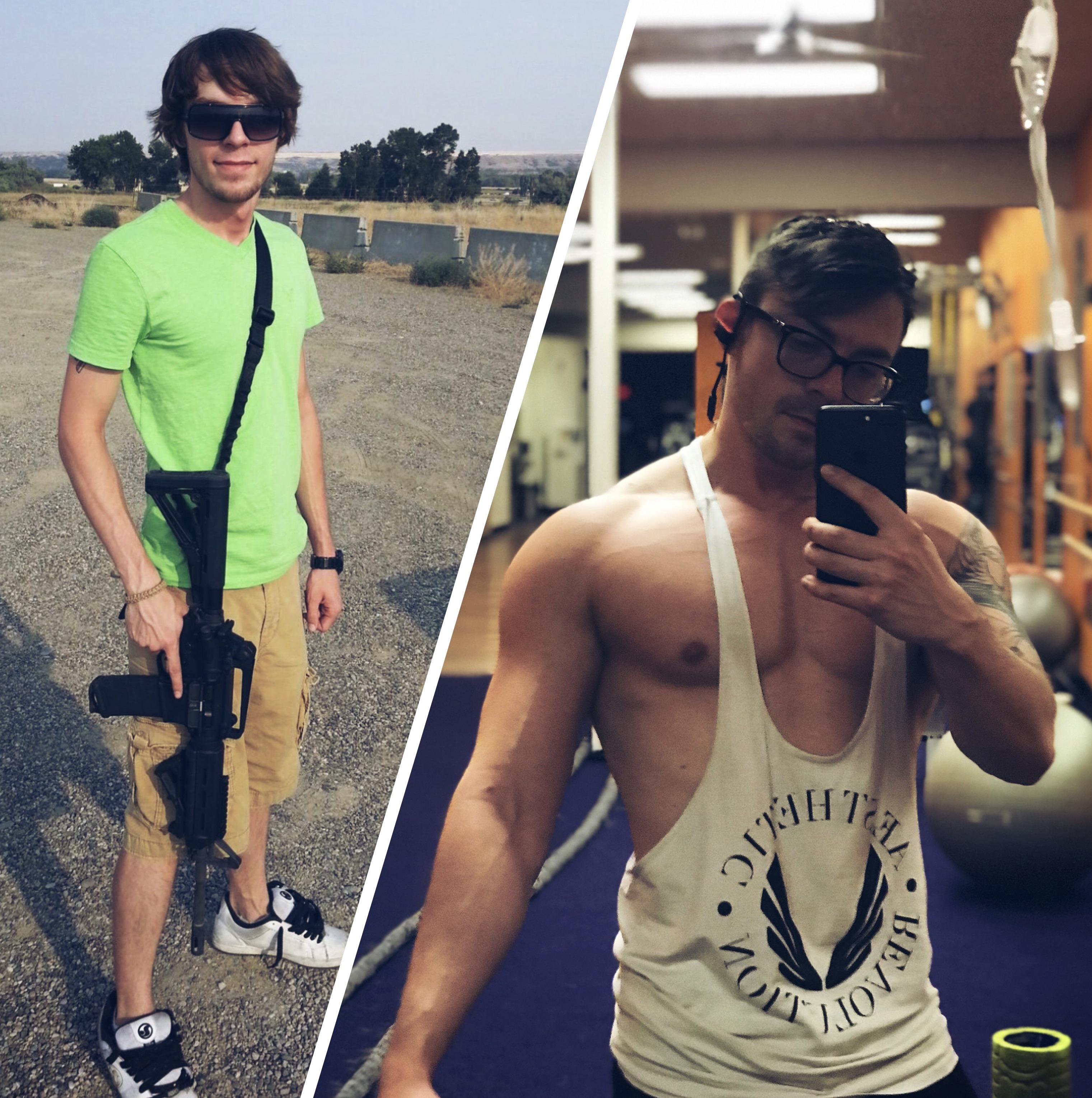 38 lbs Weight Gain 5'11 Male 134 lbs to 172 lbs