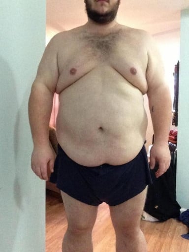 4 Pictures of a 347 lbs 6'1 Male Fitness Inspo