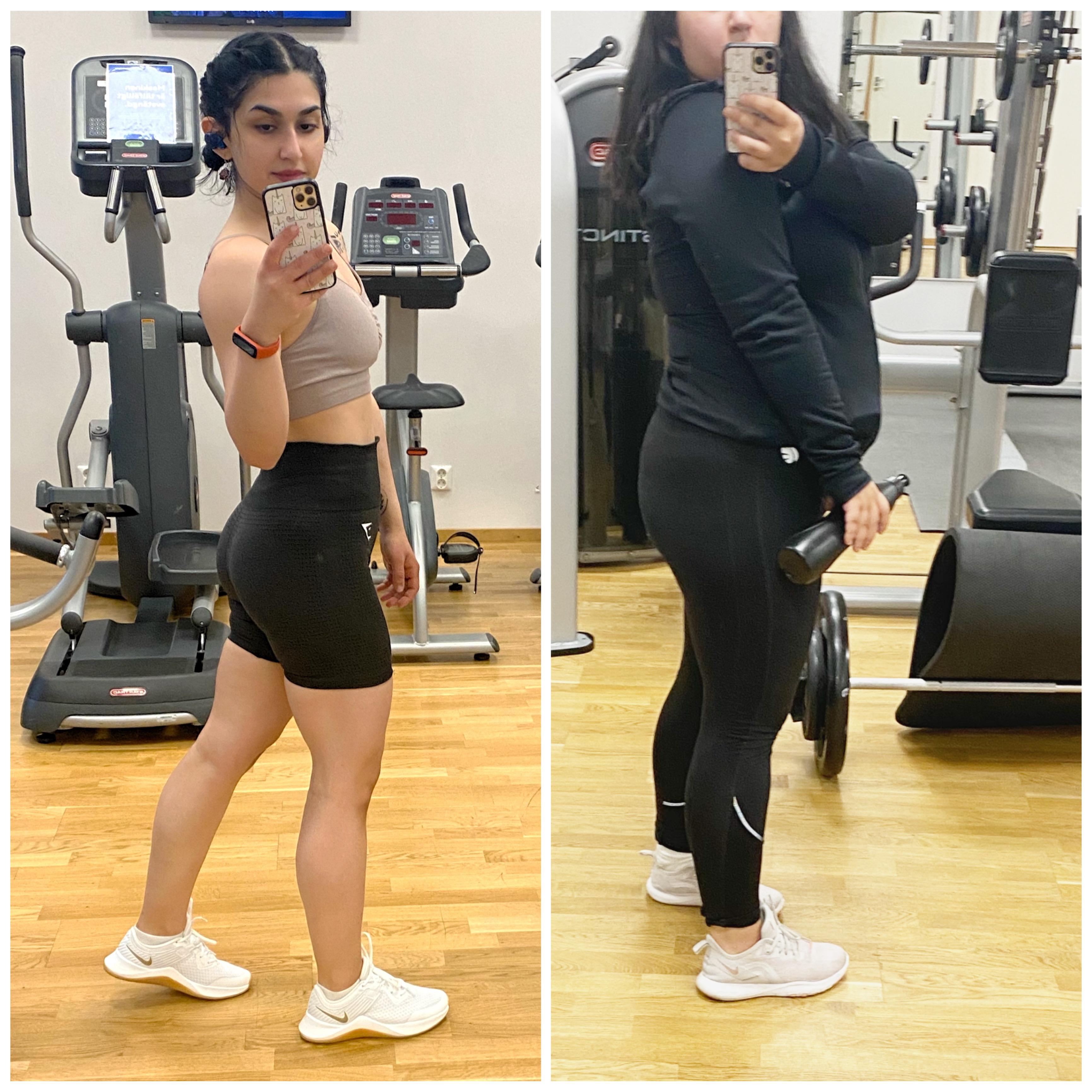 5 feet 2 Female Progress Pics of 70 lbs Weight Loss 186 lbs to 116 lbs