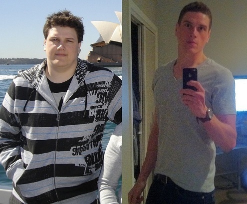85 lbs Fat Loss 6 foot 2 Male 270 lbs to 185 lbs