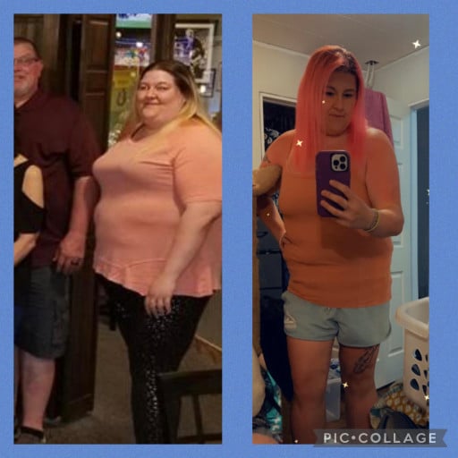 5 foot 8 Female 214 lbs Weight Loss 315 lbs to 101 lbs