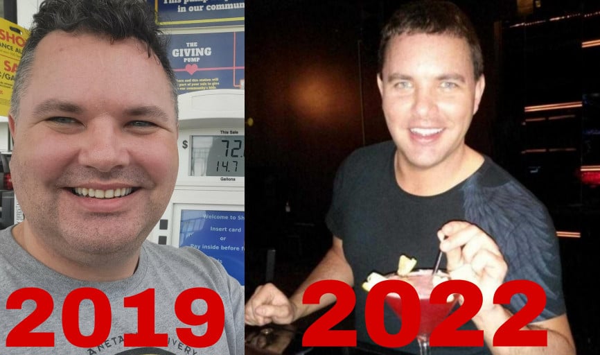 5 foot 10 Male 48 lbs Weight Loss Before and After 230 lbs to 182 lbs