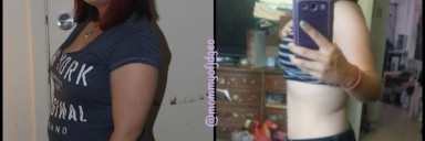 4'10 Female 33 lbs Weight Loss Before and After 142 lbs to 109 lbs