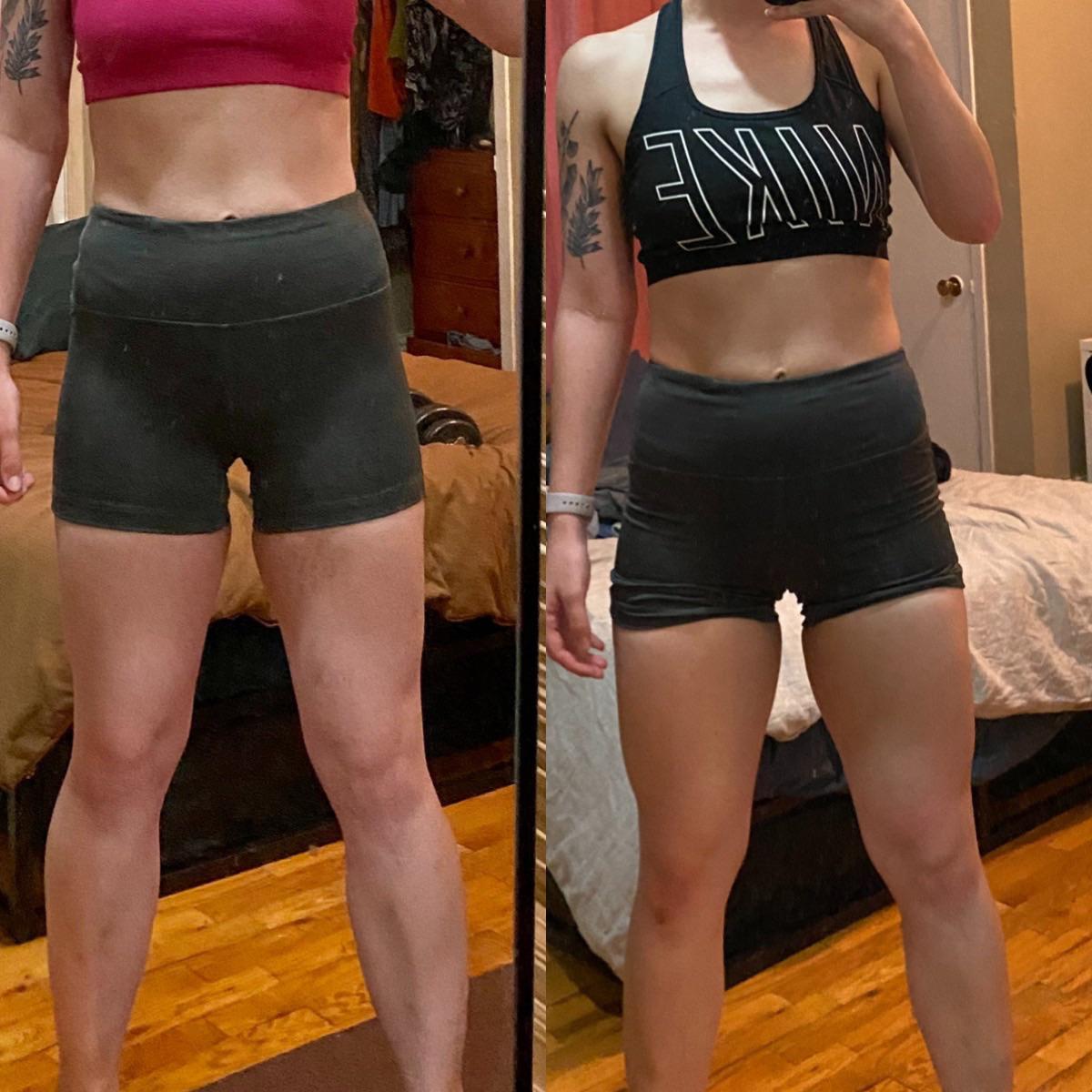 1 Pictures of a 140 lbs 5'7 Female Weight Snapshot