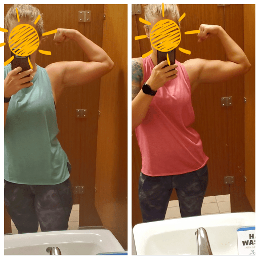 Female at 5'8 and 160Lbs Sees 11Lbs Weight Loss After Quitting Drinking and Starting to Lift Weights