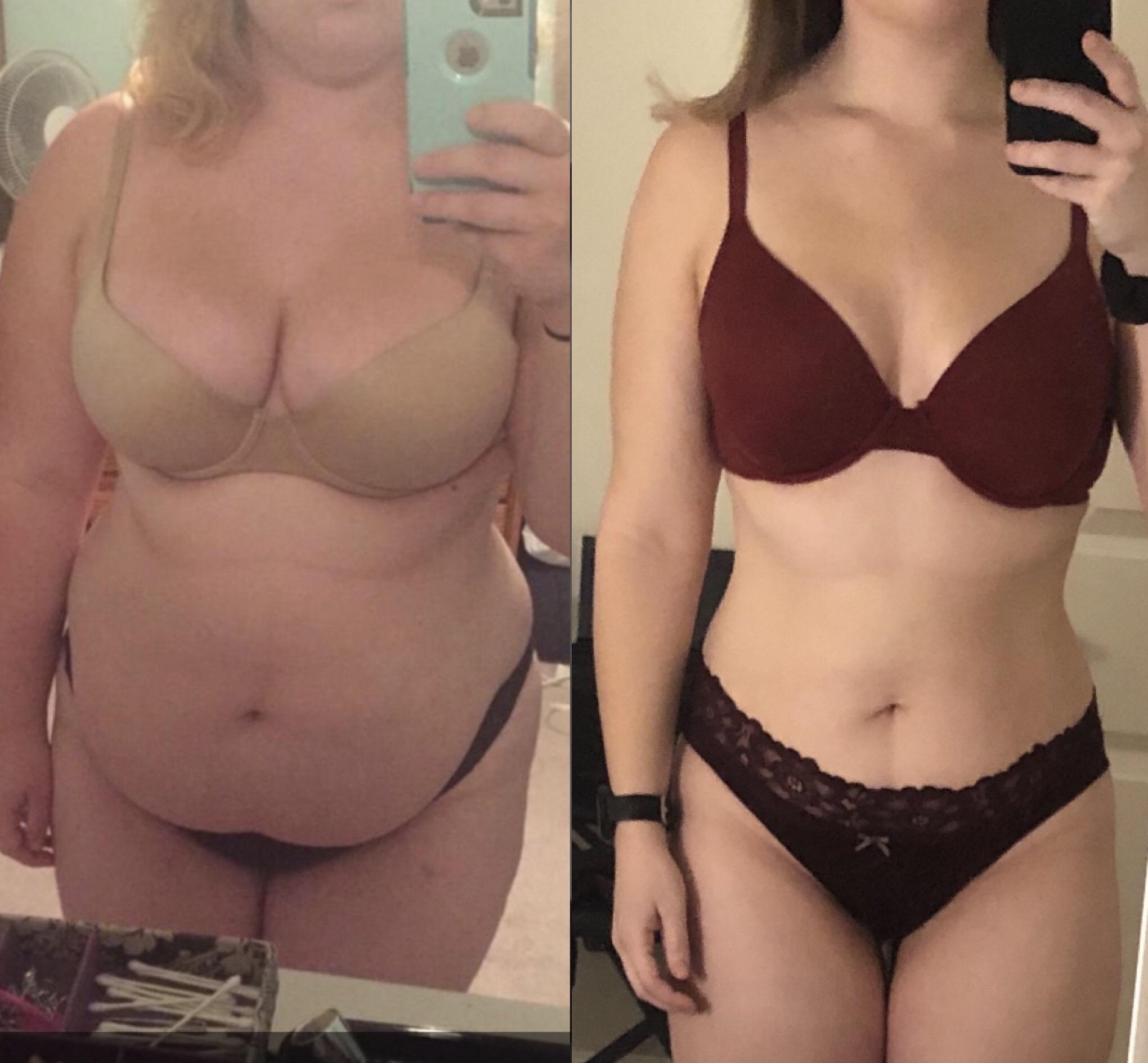 5 feet 4 Female 64 lbs Fat Loss 235 lbs to 171 lbs