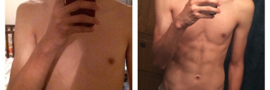 Progress Pics of 5 lbs Muscle Gain 5'6 Male 107 lbs to 112 lbs