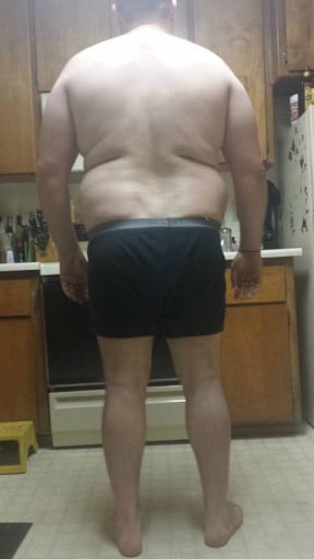 A picture of a 6'2" male showing a snapshot of 308 pounds at a height of 6'2