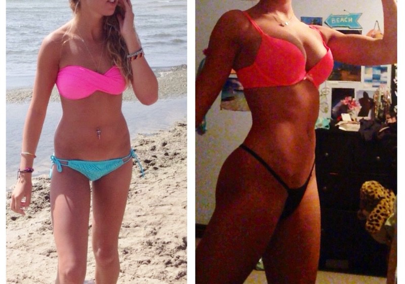 5 feet 6 Female Before and After 6 lbs Weight Gain 115 lbs to 121 lbs