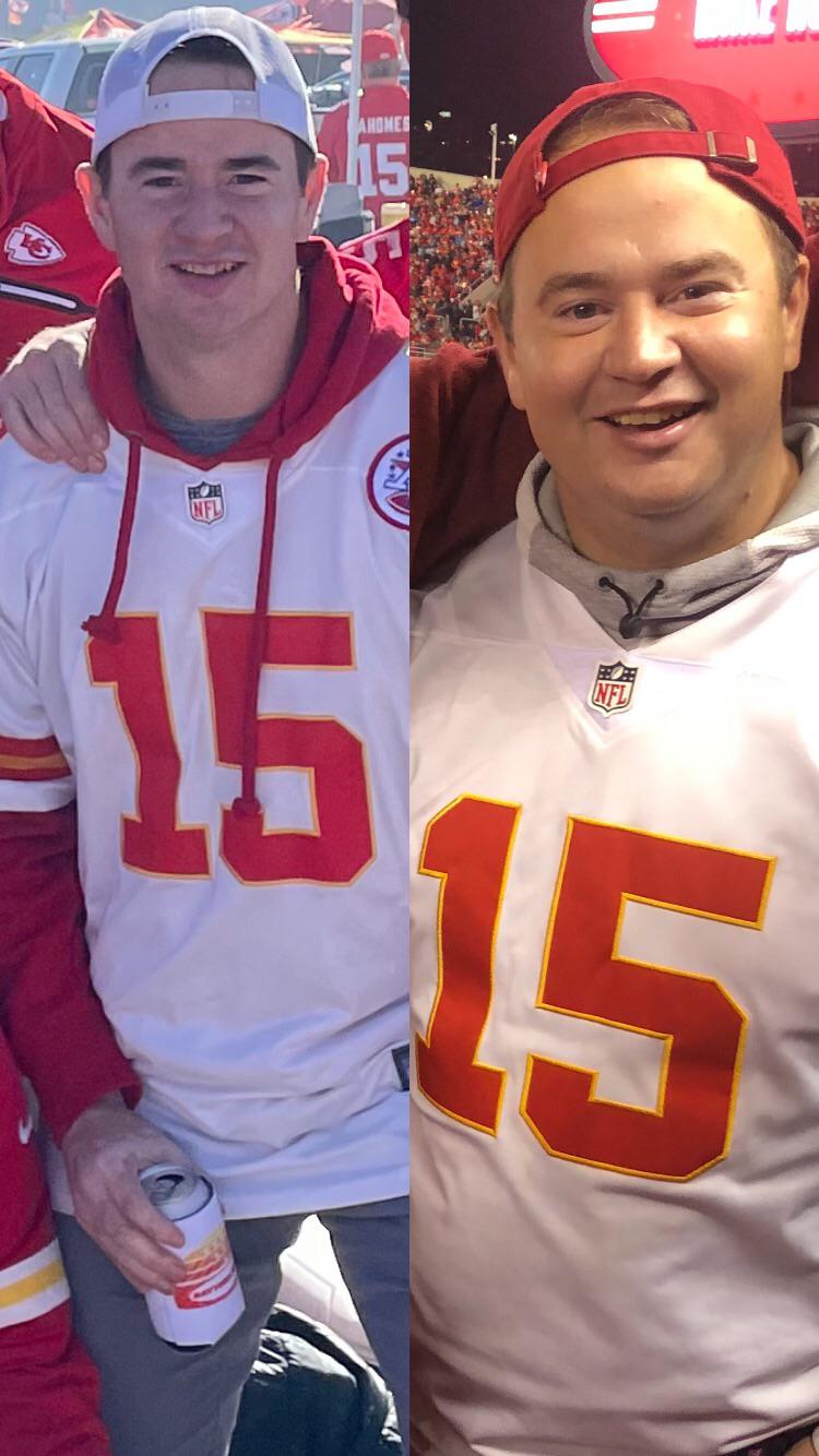 Before and After 60 lbs Fat Loss 5'11 Male 249 lbs to 189 lbs