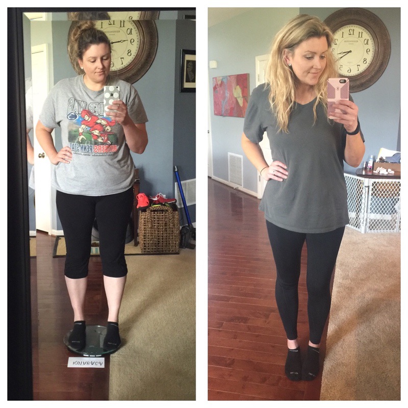 6 foot Female Before and After 51 lbs Weight Loss 231 lbs to 180 lbs