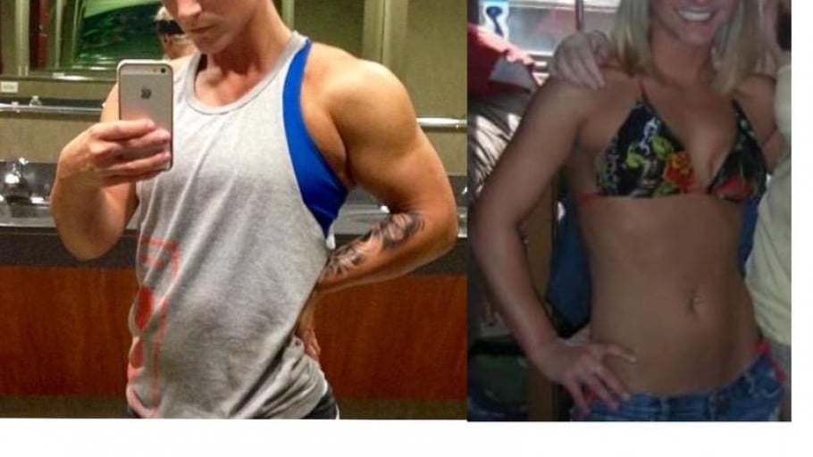 Progress Pics of 18 lbs Muscle Gain 5 foot Female 115 lbs to 133 lbs
