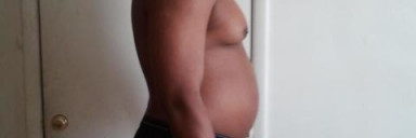 4 Pics of a 285 lbs 6 feet 5 Male Weight Snapshot