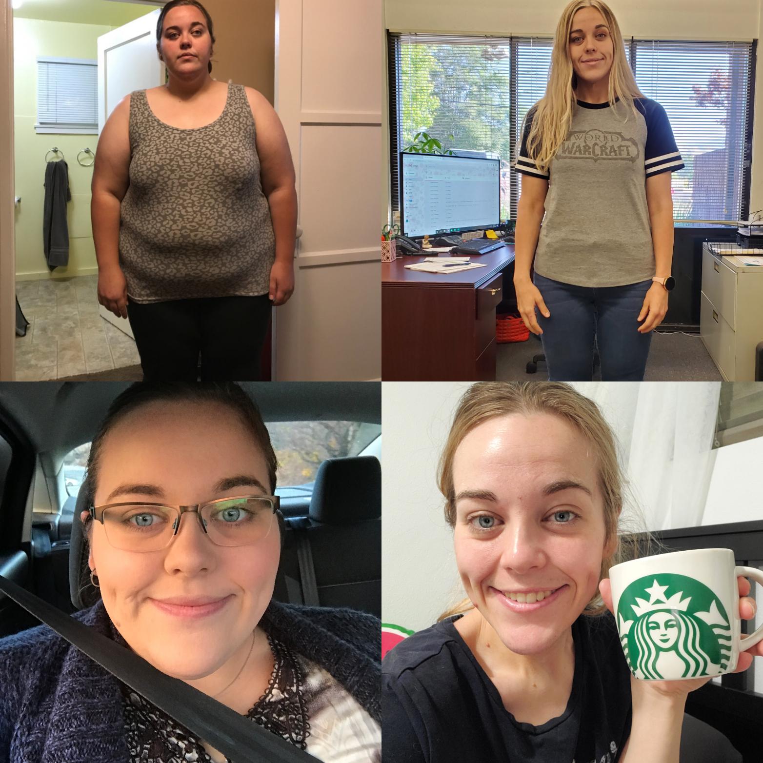 5'5 Female 200 lbs Weight Loss 350 lbs to 150 lbs
