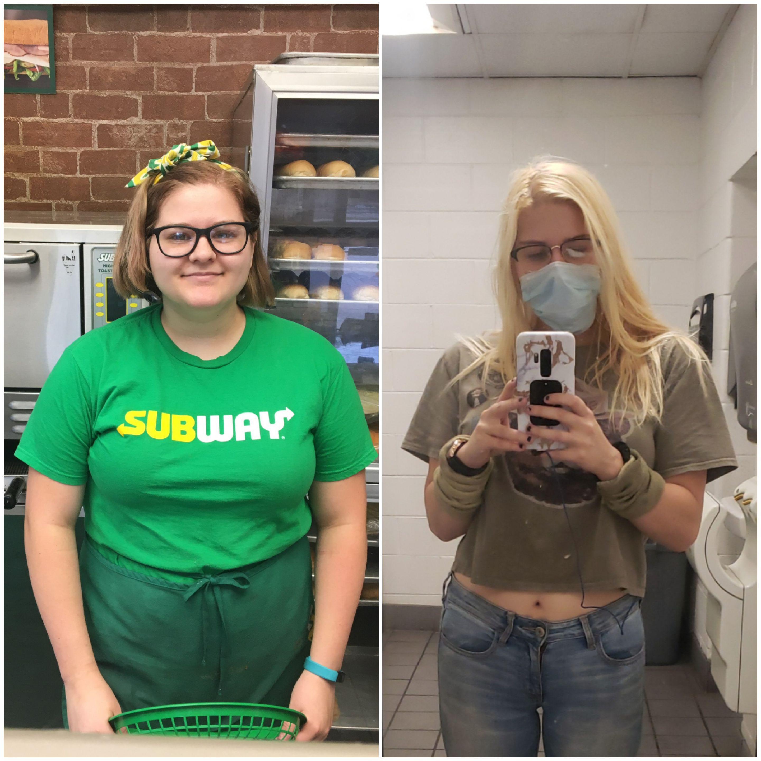 5'6 Female 72 lbs Fat Loss 211 lbs to 139 lbs