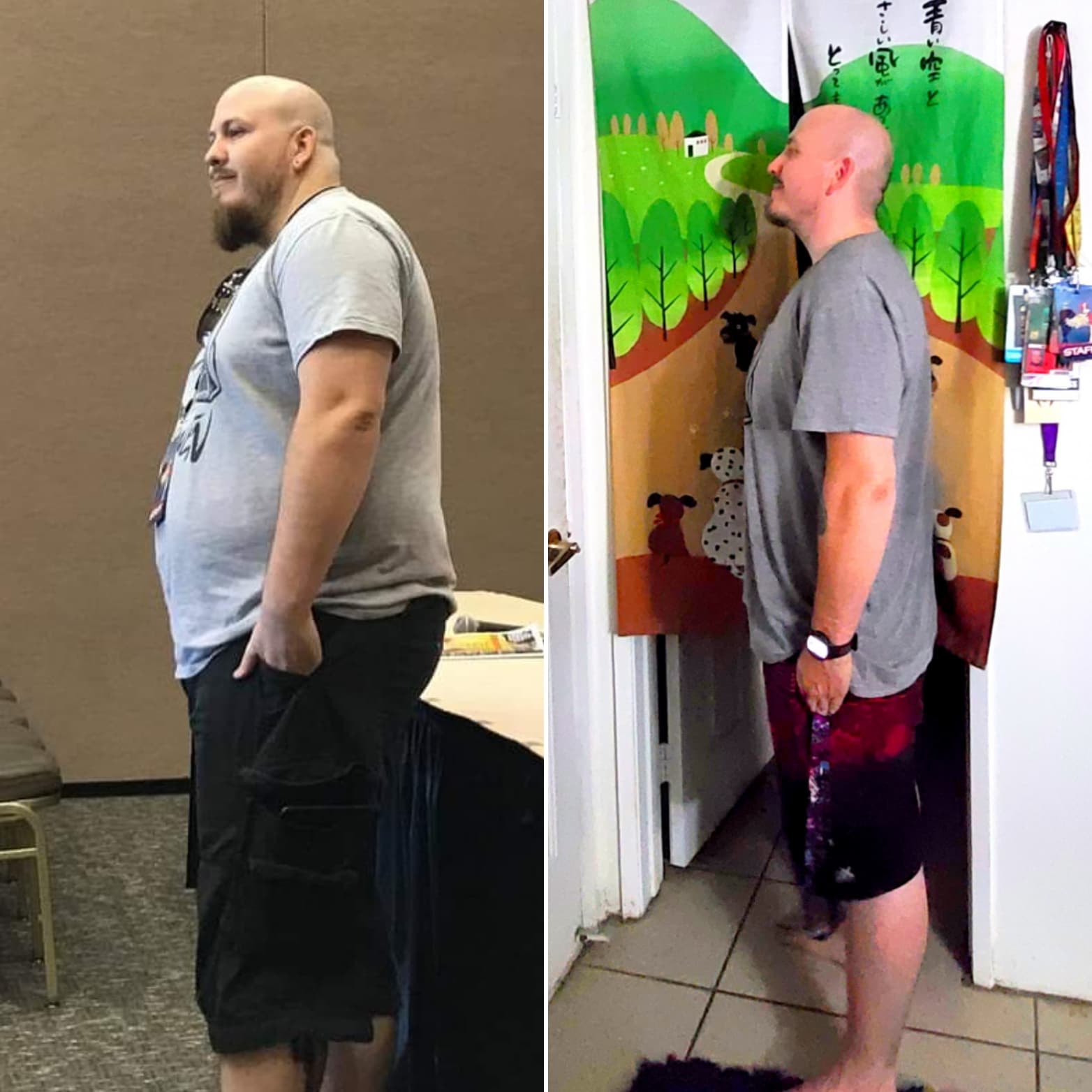 5 foot 7 Male 133 lbs Weight Loss Before and After 330 lbs to 197 lbs