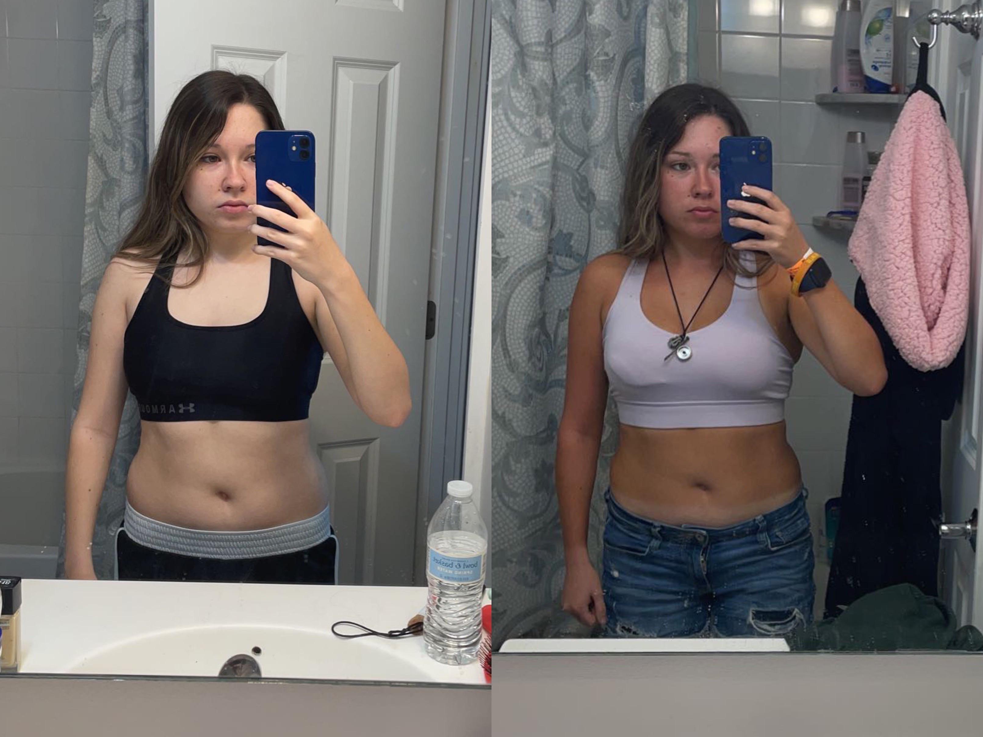 10 lbs Weight Gain 4 feet 10 Female 105 lbs to 115 lbs