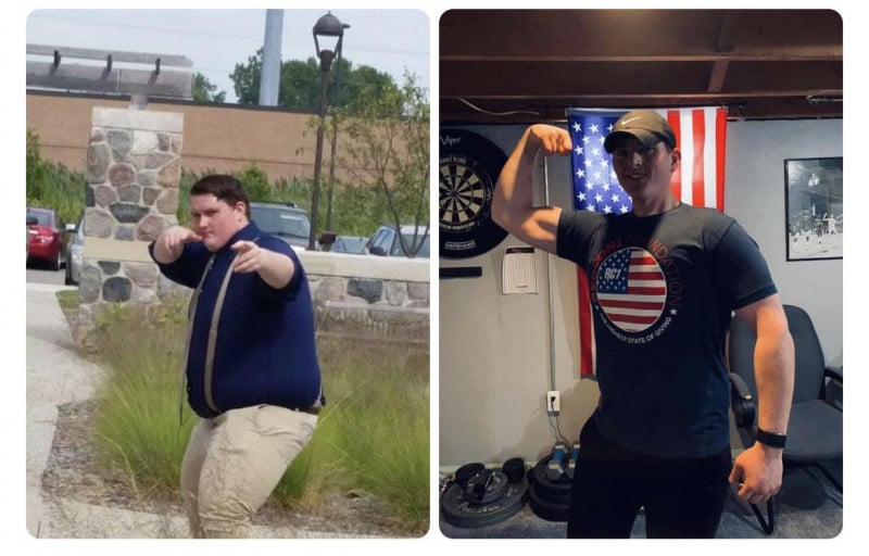 5 feet 11 Male Progress Pics of 170 lbs Fat Loss 380 lbs to 210 lbs