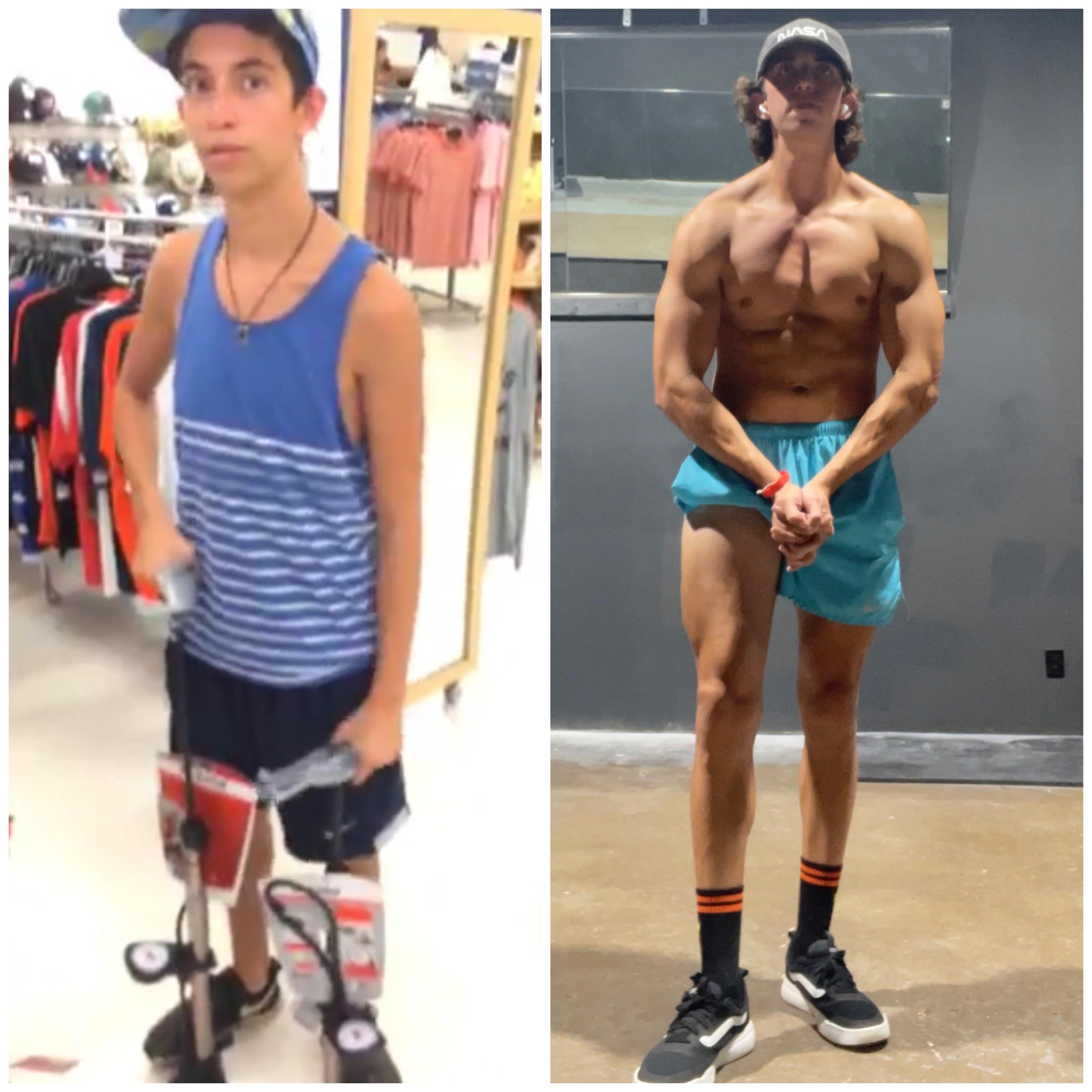 45 lbs Muscle Gain 5'9 Male 105 lbs to 150 lbs