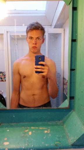 M/20/6'0/158Lbs) Progress Picture Previous Weight: 158, Current Weight: 158, Change in Weight:
