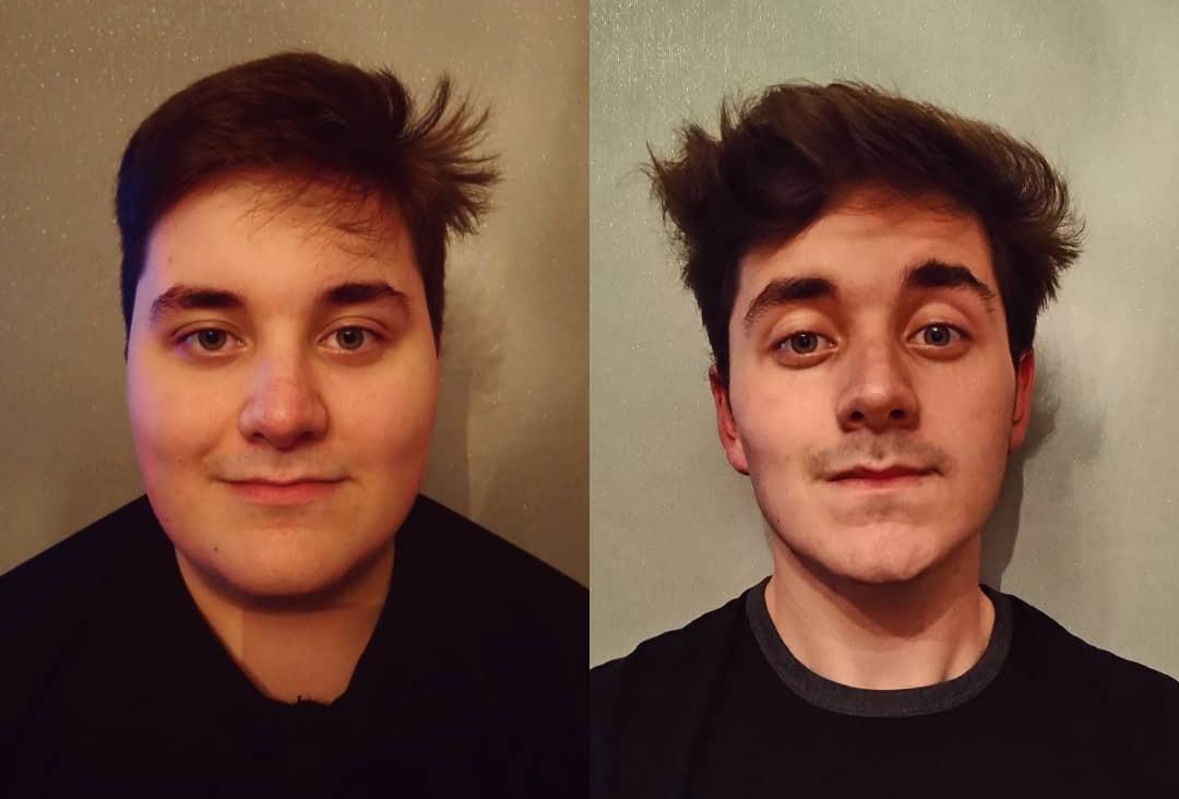 5'10 Male Before and After 125 lbs Fat Loss 295 lbs to 170 lbs