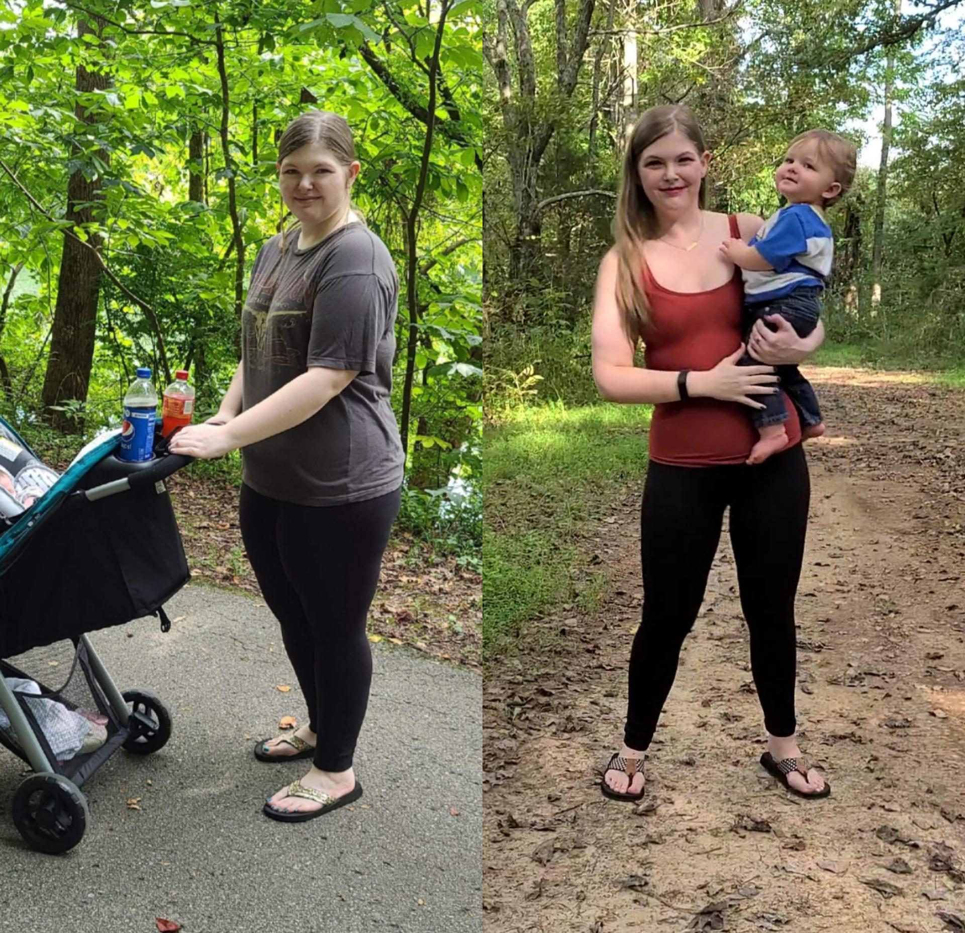 5'5 Female 77 lbs Weight Loss 231 lbs to 154 lbs