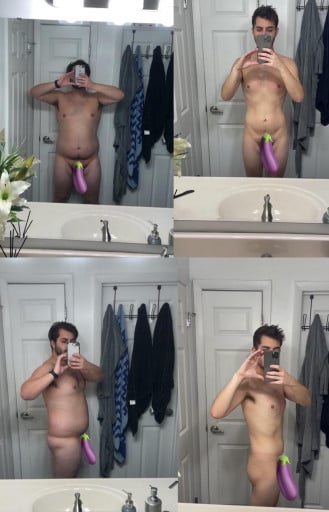 Progress Pics of 71 lbs Weight Loss 5'8 Male 220 lbs to 149 lbs