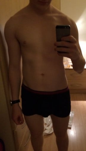 19 Year Old Man's Progress After 5 Months of Weightlifting