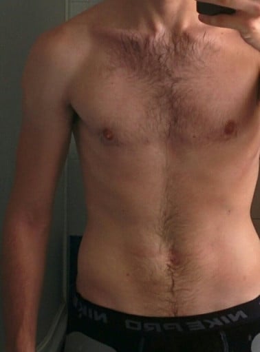 M/23/5'11/154Lbs/15%Bf Male in His Twenties Sees No Change in Weight