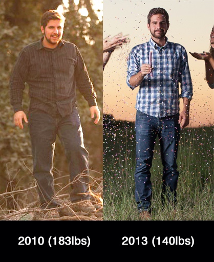 5 foot 8 Male Before and After 43 lbs Fat Loss 183 lbs to 140 lbs