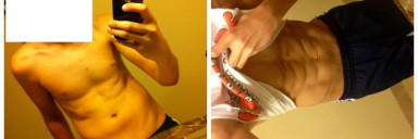 Progress Pics of 22 lbs Weight Gain 5 foot 7 Male 98 lbs to 120 lbs