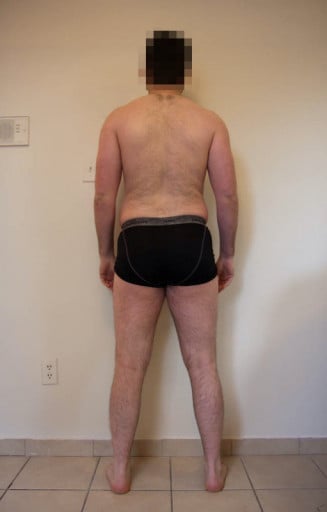 A photo of a 5'10" man showing a snapshot of 191 pounds at a height of 5'10