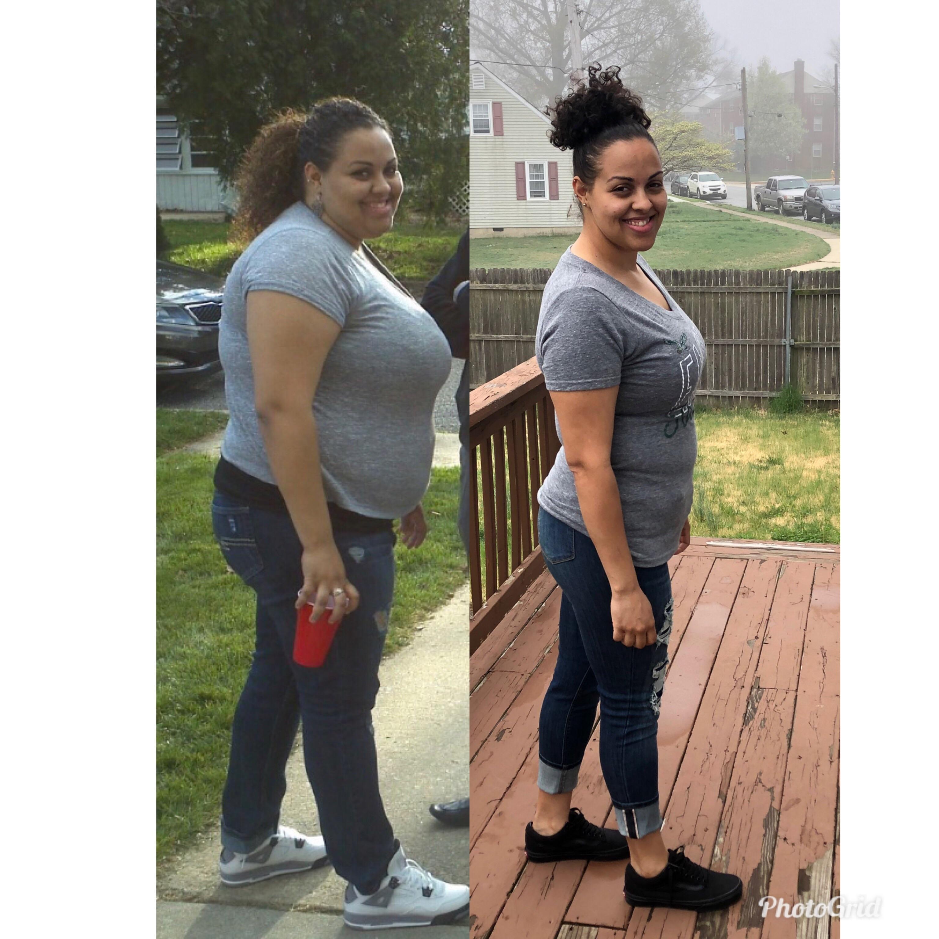 101 lbs Weight Loss 5 foot 5 Female 279 lbs to 178 lbs. 