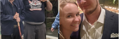 90 lbs Weight Loss Before and After 6'4 Male 360 lbs to 270 lbs