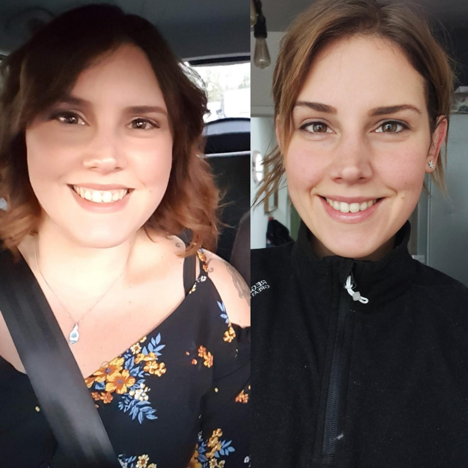 Progress Pics of 62 lbs Fat Loss 5 feet 8 Female 230 lbs to 168 lbs